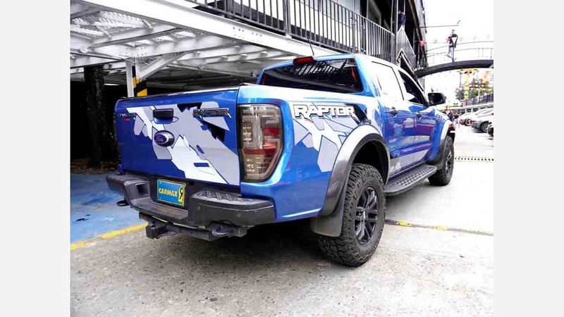Ford Ranger Raptor 859 Azul